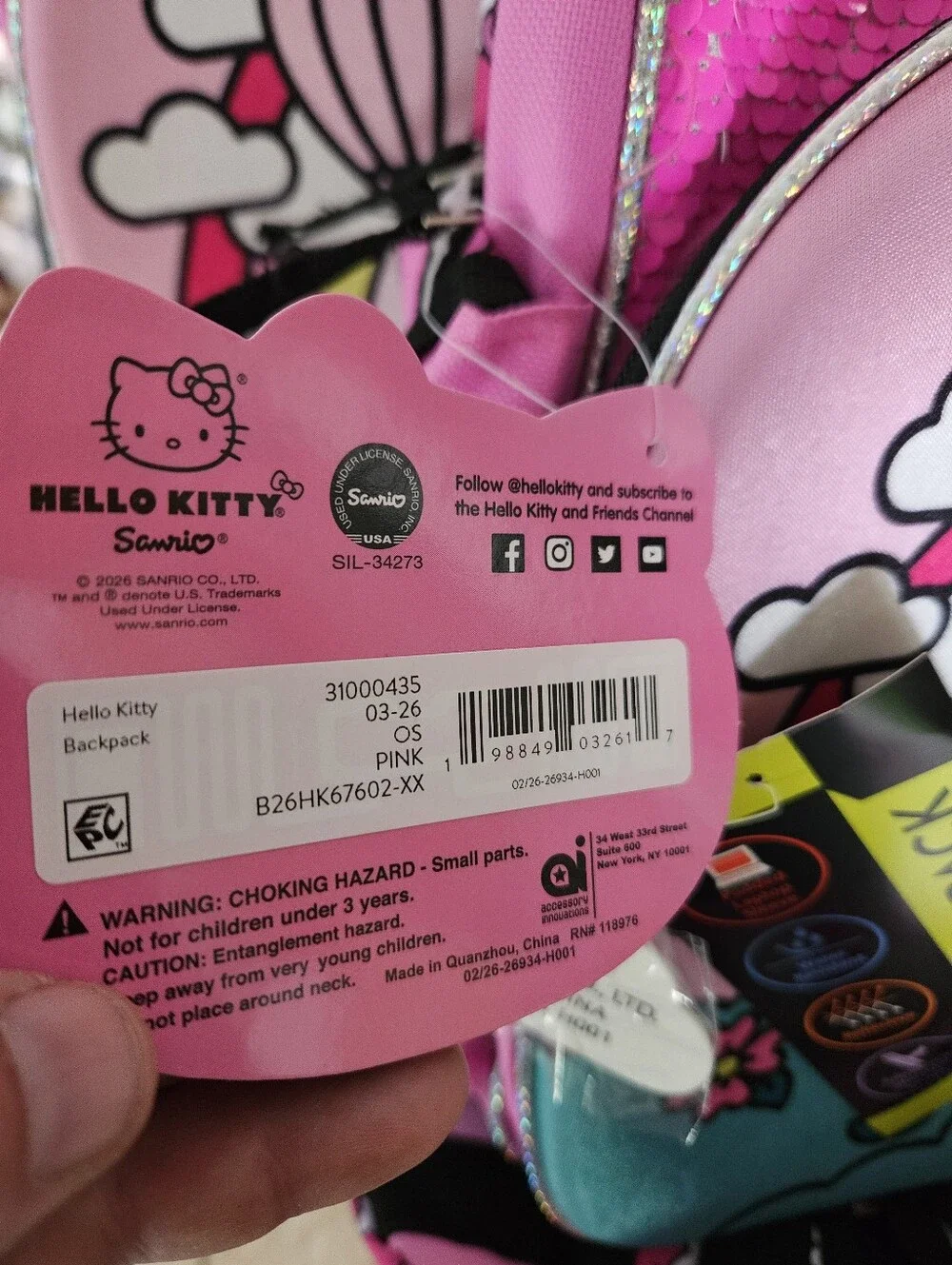 Hello Kitty official hello